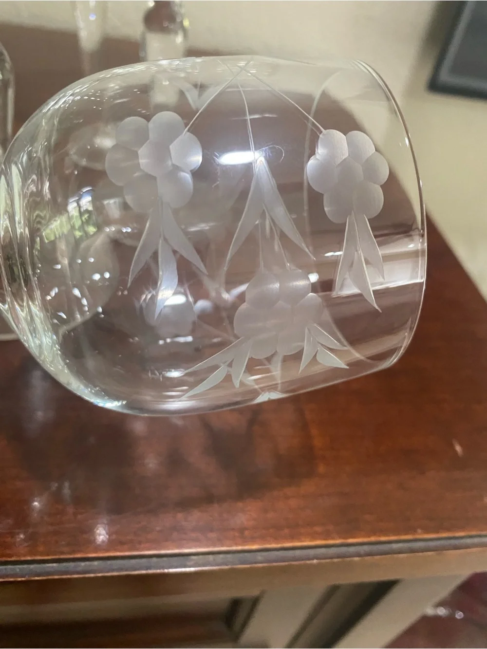 Vintage, Set of 6, Princess House Bordeaux Cordial Wine Glasses